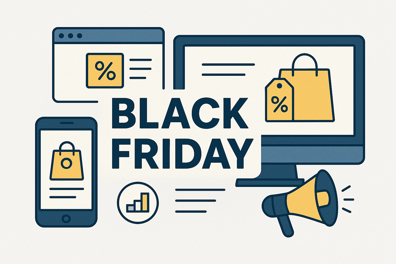 anúncios na black friday